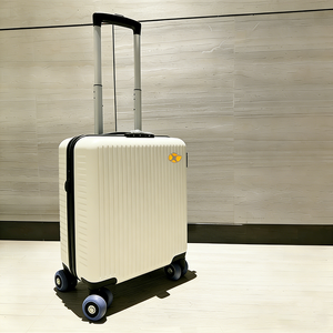 <span class=keywords><strong>Valise</strong></span> de voyage durable résistante aux rayures avec <span class=keywords><strong>roulettes</strong></span> silencieuses et poignée réglable, sac de <span class=keywords><strong>cabine</strong></span> léger - Product Image 3