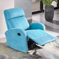 Fauteuil inclinable électrique en tissu pour la vente en gros, canapé inclinable avec repose-pieds réglable pour salon