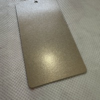 Revêtement en poudre électrostatique argenté de haute qualité, personnalisé, à texture lisse