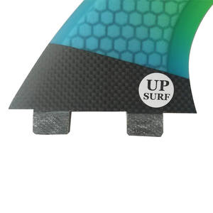 Aileron de planche de surf UPSURF <span class=keywords><strong>FCS</strong></span> G5, haute qualité, nid d'abeille, double languettes - Product Image 5