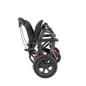 Elderly Disabled Manual Wheelchairs Lightweight Comfortable and Ergonomic Aircraft Allow Manual Wheelchairs - Product Image 5