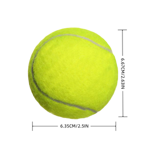 Servicio Profesional de Logotipo Personalizado OEM, Pelota de <span class=keywords><strong>Tenis</strong></span> de Entrenamiento para Exteriores Duradera con Certificación ITF para Torneos - Product Image 5