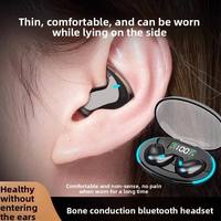 Mini écouteurs sans fil Bluetooth, écouteurs intra-auriculaires, longue durée de lecture, son stéréo, basses profondes, affichage numérique, légers