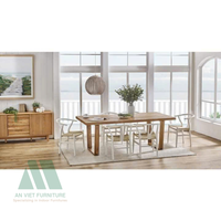 Ensemble de meubles de salon en bois massif au design moderne, facile à assembler, VIET FURNITURE, appartement, bureau à domicile, qualité supérieure, prix compétitif