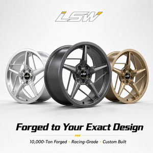 ล้อฟอร์จสีขาวขัดเงา LS8047 ขนาด 18-22 นิ้ว แบบกำหนดเองสำหรับ Hyundai Sonata N-Line สำหรับการปรับแต่งและอัพเกรด - Product Image 5