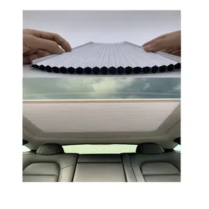 Xe dù để che nắng phụ kiện có thể điều chỉnh UV Sun Protector giữ mát cửa sổ xe Bìa Sun Shade cho Tesla mô hình y