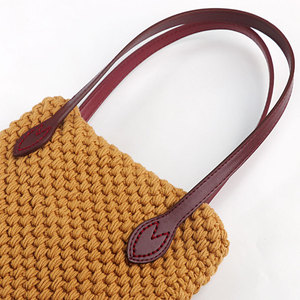 Sac à main en cuir DIY Deepeel ZP055 60CM avec bandoulière amovible, poignée de sac en <span class=keywords><strong>crochet</strong></span> - Product Image 5