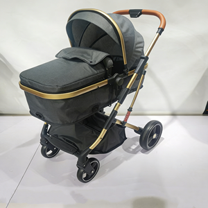 Новая модель детской коляски 2026 года: хит продаж с комфортной корзиной - Product Image 1