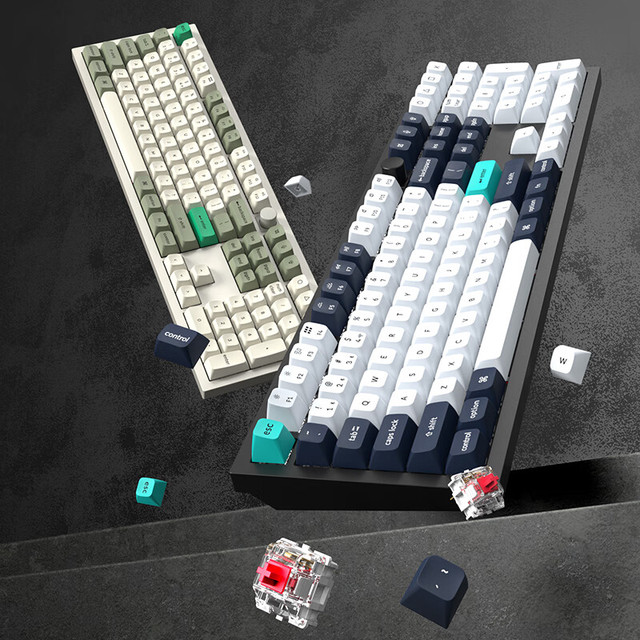 Keychron Q6 Max QMK/VIA Custom Mechanical Keyboard - 100% Full-Size Wireless RGB Aluminum Case Keyboards With Metal Knob