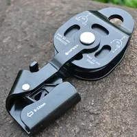 Poulie d'escalade professionnelle : Accessoire de levage robuste et pratique, équipement d'ascension à forte capacité de charge
