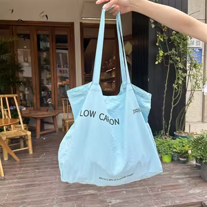 Sac fourre-tout en toile isolé personnalisé, grand, coloré, écologique, doux, 100% coton, unisexe, toutes saisons - Product Image 4