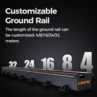 Robot de soudage à double rail à sept axes robuste avec contrôle automatique du mouvement pour la soudure de grandes pièces longues