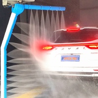 Vollautomatisches Autowaschsystem Berührungslose Autowaschanlage Wetterfeste Ausrüstung für Kommerzielle Außen-Autowaschanlagen