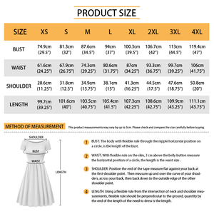 Vendite calde isola del Pacifico abito personalizzato Samoa polinesiano floreale stile Midi Casual girocollo festa taglie forti abito di <span class=keywords><strong>abbigliamento</strong></span> femminile - Product Image 6