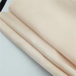 Tecido de cetim de seda macia de poliéster, de alta qualidade