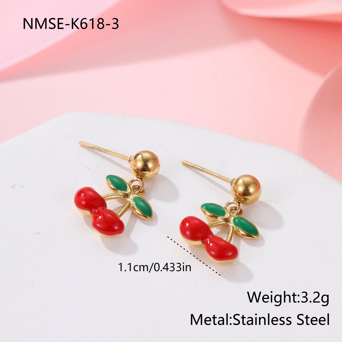 NMSE-K618-3 orecchino