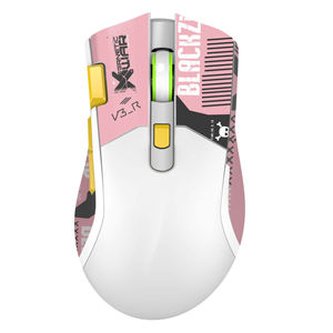 <span class=keywords><strong>Souris</strong></span> de jeu professionnelle double mode 7D 4000 DPI RGB pour <span class=keywords><strong>souris</strong></span> de jeu filaire/USB et sans fil 2,4G avec charge rapide 500mAh - Product Image 1