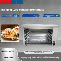 Nouveau barbecue électrique commercial mural, surface de cuisson, grill pour rôtir la viande et le poisson, réglable, sans fumée, en acier inoxydable
