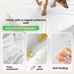 Lit Orthopédique pour Chien, <span class=keywords><strong>Matelas</strong></span> pour Animaux Âgés, Support Espagnol, Mousse à Mémoire de Forme et Ressorts, Housse Imperméable, <span class=keywords><strong>Matelas</strong></span> XL Portable, Logo OEM - Product Image 3