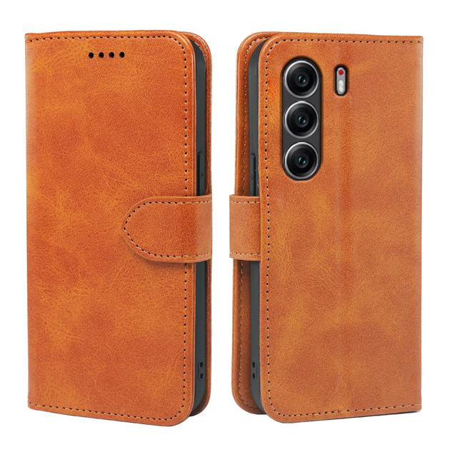 Luxury PU Leather Phone Case for Tecno Camon 40 30 4G Spark 20 Pro Magnetic Book Flip Leather Phone Cover