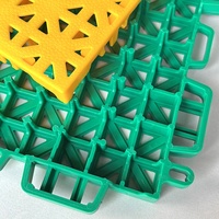Dalles en plastique pour aires de jeux pour enfants, écologiques, en PP, à emboîtement, pour terrains de sport extérieurs, aires de jeux de maternelle, revêtement de sol personnalisable