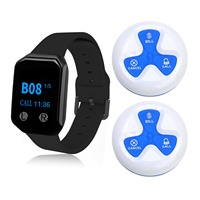 BYHUBYEN service de serveur appelant pager restaurant système de commande sans fil serveur bouton d'appel système d'appel sans fil pager