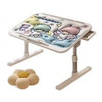 Table de lit pliable et réglable, table d'étude ergonomique pour la chambre à coucher et le dortoir
