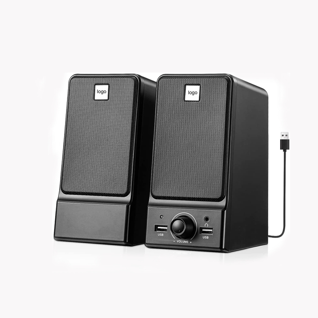 Ama Zon Top Sell 2.0 Computer Speaker Desktop Speakers for Computer With High Quality Sound