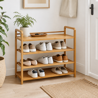 Étagère utilitaire minimaliste multifonctionnelle résistante à l'eau à trois niveaux, gain de place, organiseur de serviettes, salle de bain, salon
