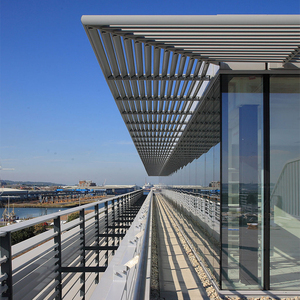 Sun khung chống nắng nhôm <span class=keywords><strong>louver</strong></span> hàng rào tư nhân cho thương mại hoặc dân cư - Product Image 4