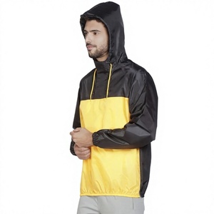 Mens <b>Packable</b> Rain <b>Jacket</b> Water Resistant Windproof Lightweight Outdoor Sports Cycling Hiking <b>Jacket</b> OEM Private Label Factory - Product Image 3
