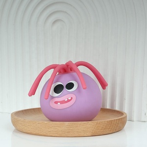 New and Funny Hair <b>Ball</b> <b>Squeeze</b> Small Monster Fun Soft and Adorable Children's Novelty Stress Relief Toys 2025 - Product Image 4