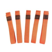 Attaches-câbles réglables en tissu souple avec fermeture auto-agrippante en nylon, réutilisables, bande auto-agrippante pour organiser les câbles