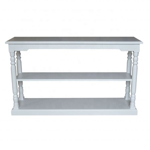 HL372 Européen <span class=keywords><strong>Cabo</strong></span> Style Français En Bois Couloir Entrée Canapé Console Table De Luxe Pour La Maison Salon Avec Étagère De Rangement - Product Image 1