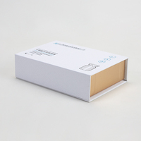 Caja de Almacenamiento de Medicamentos para Hospital o Laboratorio, Moderna y de Lujo, Personalizable, con Logotipo Grabado en Relieve, Cierre Magnético Rígido