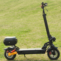 Scooter électrique Citycoco pas cher fabriqué en Chine, pneus larges de 10 pouces, scooter électrique 36V, scooter électrique à 2 roues pour adultes
