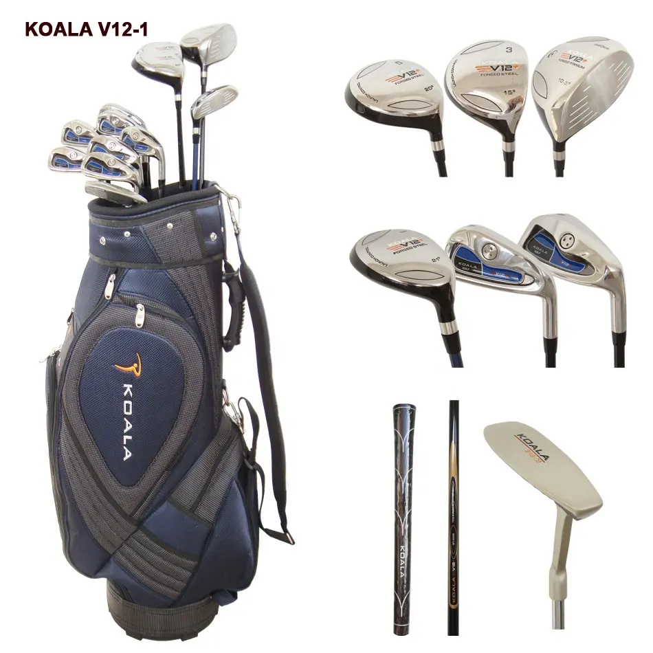 China fábrica fabricante personalizado personalizado atacado júor homens golfe clube conjuntos completos