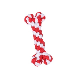 Juego de Juguetes de Cuerda para Mascotas para el Día de San Valentín, Juguetes de Algodón Rojo y Blanco para Masticar y para la Dentición de Perros, Origen Zhejiang - Product Image 5