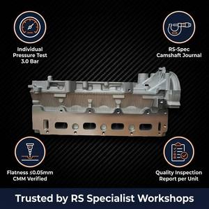 Conjunto de Cabeza de Cilindro F4R 830 832 2.0L 16V DOHC para Renault <span class=keywords><strong>Clio</strong></span> III RS <span class=keywords><strong>197</strong></span> 200 OEM 110413839R 7711368698 Performance - Product Image 4