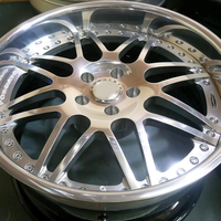 Nouvelles jantes en alliage d'aluminium forgé chromées 20-22 pouces 5x114.3/5x120 design concave pour berlines/SUV de luxe sur mesure