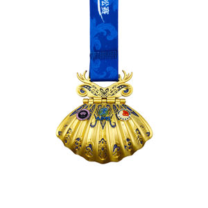 Fabricants chinois <span class=keywords><strong>en</strong></span> <span class=keywords><strong>ligne</strong></span>, médailles de sport de marathon personnalisées <span class=keywords><strong>en</strong></span> gros avec ruban - Product Image 2