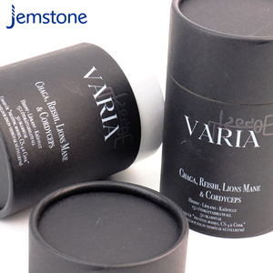 Tube en papier alimentaire personnalisé, design recyclable, cylindre en carton kraft, emballage pour poudre, conteneur en papier pour poudre de café - Product Image 6