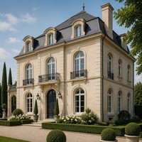 Fenêtre arquée en PVC sur mesure de haute qualité, design français, cadre grillagé décoratif, fenêtre de bâtiment pour projets de maisons de luxe