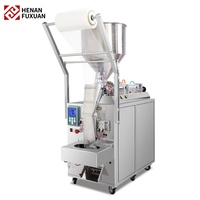 Machine de remplissage et d'emballage automatique industrielle pour liquides visqueux, idéale pour la pâte de tomate, les sauces, les sachets, les détergents et les savons.