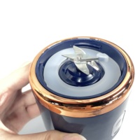 Mini-mixeur portable rechargeable USB 380 ml à six lames, tasse à jus, machine à jus, mini-presse-agrumes en gros