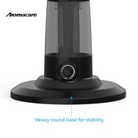Ventilateur portatif de brouillard de refroidissement d'air de piédestal d'Aromacare 16 pouces avec le jet d'eau