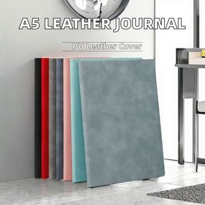 Custom Logo Cute A5 Daily Planner 50 Sheets Leather Notebook <b>Journal</b> Classic Business Office Accessory PU Leather Cover Thermal - Product Image 4