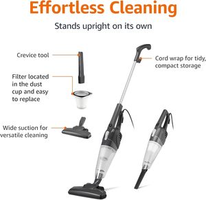 Aspirateur à main multifonctionnel sans sac avec filtre HEPA pour une utilisation domestique et automobile, avec deux modes - Product Image 2