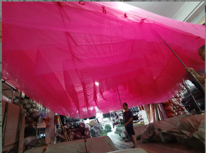 Rideaux de plafond blancs suspendus LZB083, décoration de plafond en tissu pour événements, drapé suspendu, décoration de plafond, drapé suspendu - Product Image 6