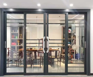 Nhôm hiện đại 70 nhiệm vụ nặng nề chống trộm cửa trượt tùy chỉnh hệ thống theo dõi cho nhà ở sang trọng BIỆT THỰ VƯỜN nội thất - Product Image 3